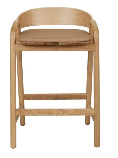 Tolv Inlay Upholstered Barstool image 1